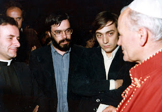 Andrea Riccardi, Vincenzo Paglia, Mario Marazziti, papa Giovanni Paolo II